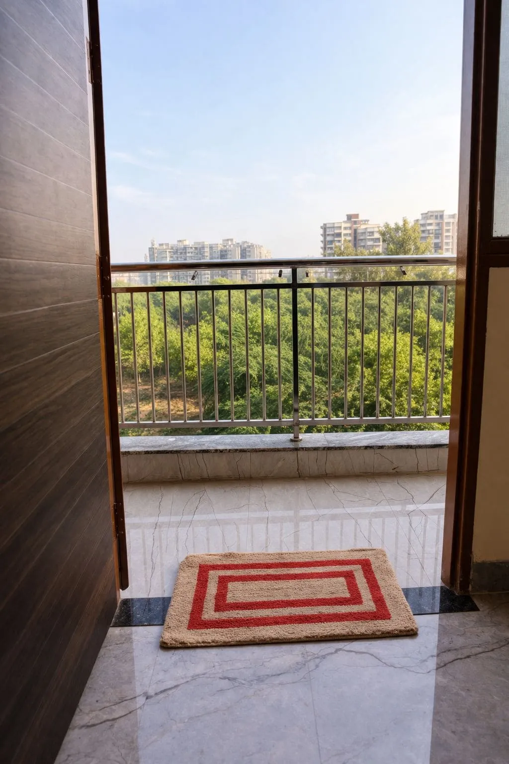 Natural light and open space inside Urban Paw Stay